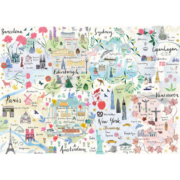 Gibsons - Wanderlust 1000 Piece Jigsaw - Good Games