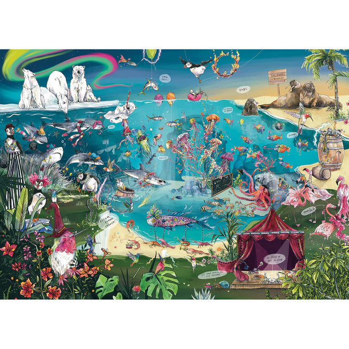 Gibsons - Collective Of Creatures 1000 Piece Jigsaw - Good Games