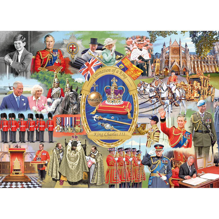 Gibsons - Coronation Of A King 1000 Piece Jigsaw - Good Games