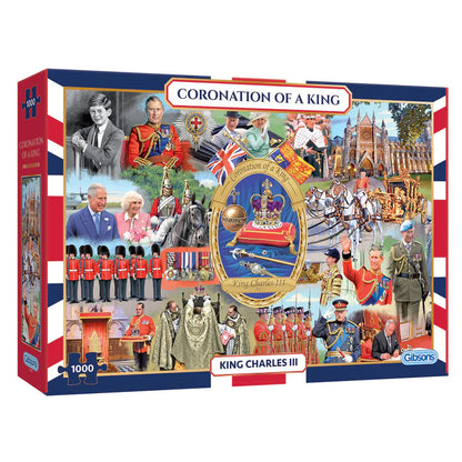 Gibsons - Coronation Of A King 1000 Piece Jigsaw - Good Games
