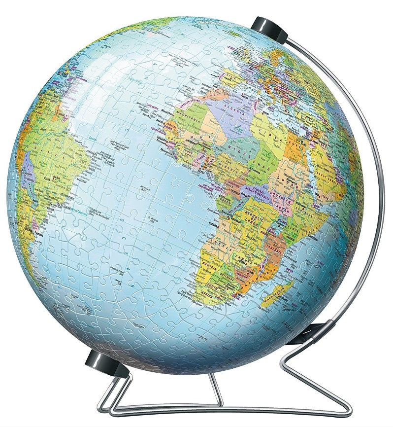 Ravensburger - World Globe Puzzleball 540 Piece Jigsaw - Good Games
