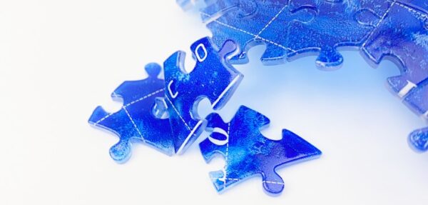 Puzzle Sphere 6 inch Blue Earth