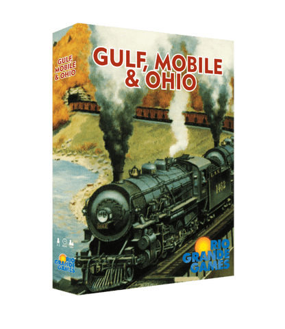 Gulf, Mobile and Ohio 3D box front render