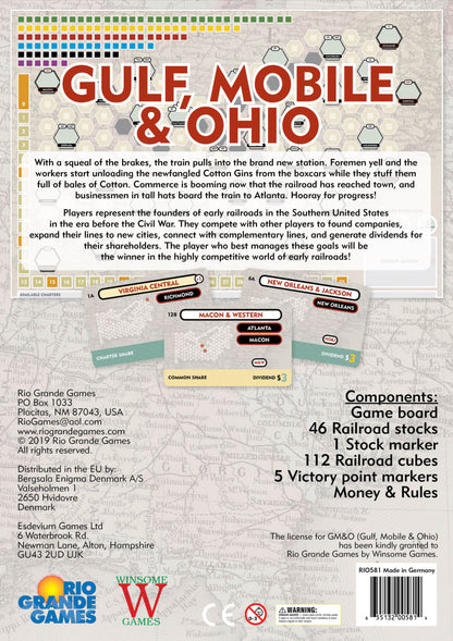 Gulf, Mobile and Ohio box back showing components