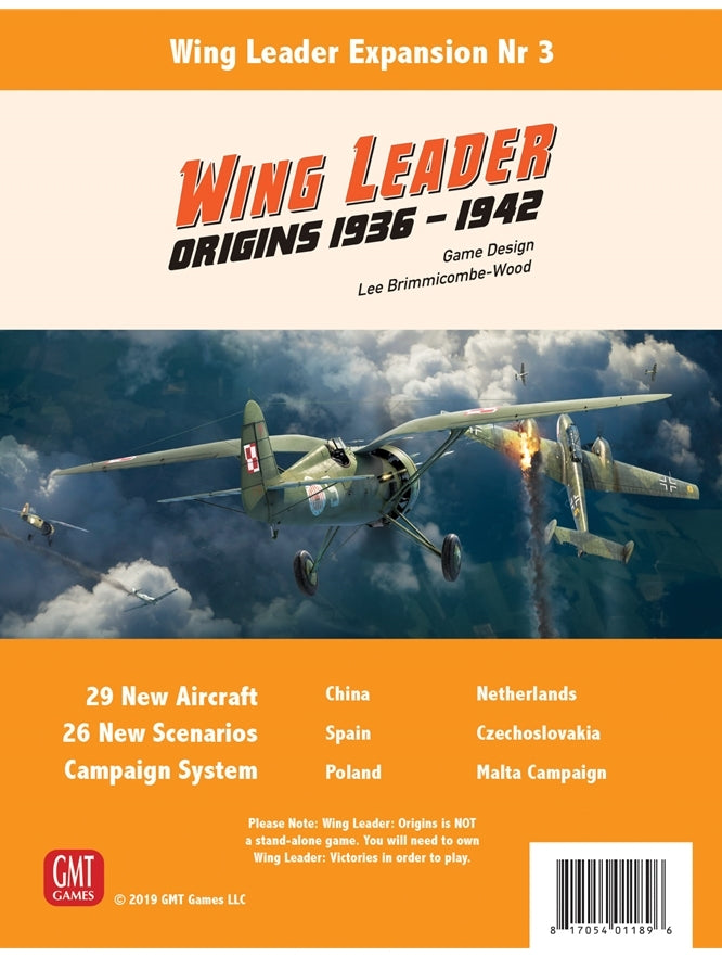 GMT Games - Origins Expansion for WL Victories (Preorder)