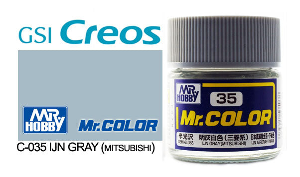 Mr Color Semi Gloss IJN Grey (Mitsubishi) - Good Games