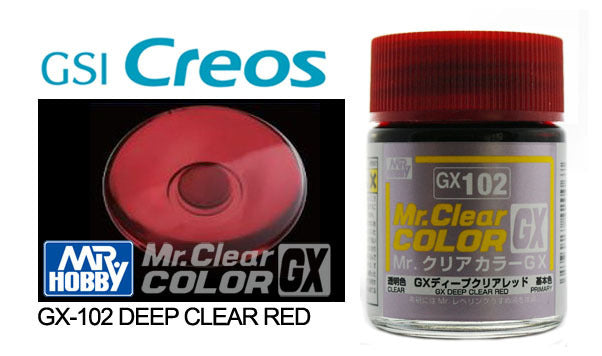 Mr Clear Color GX Red - Good Games