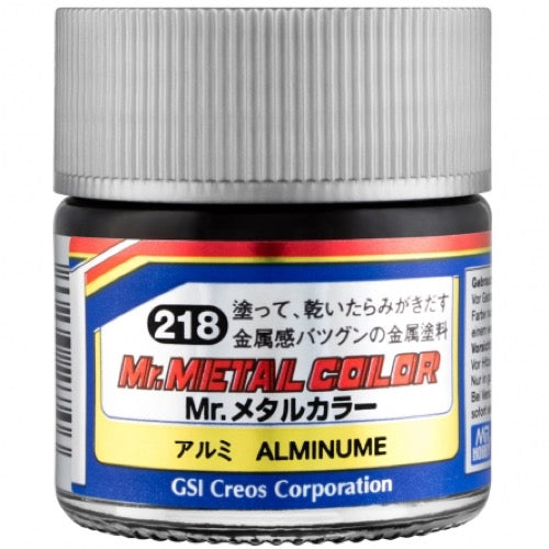 MR. Hobby Mr Metal Colour SM218 Aluminium 10ml - Good Games