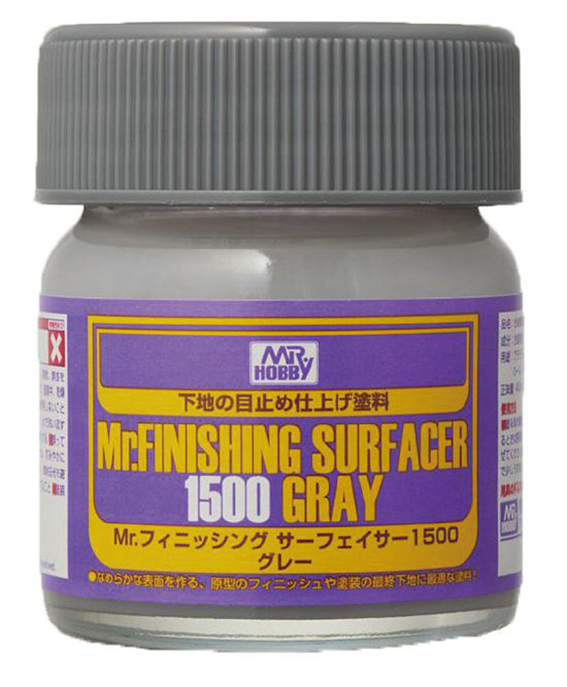 Mr Finishing Surfacer 1500 Grey - Good Games