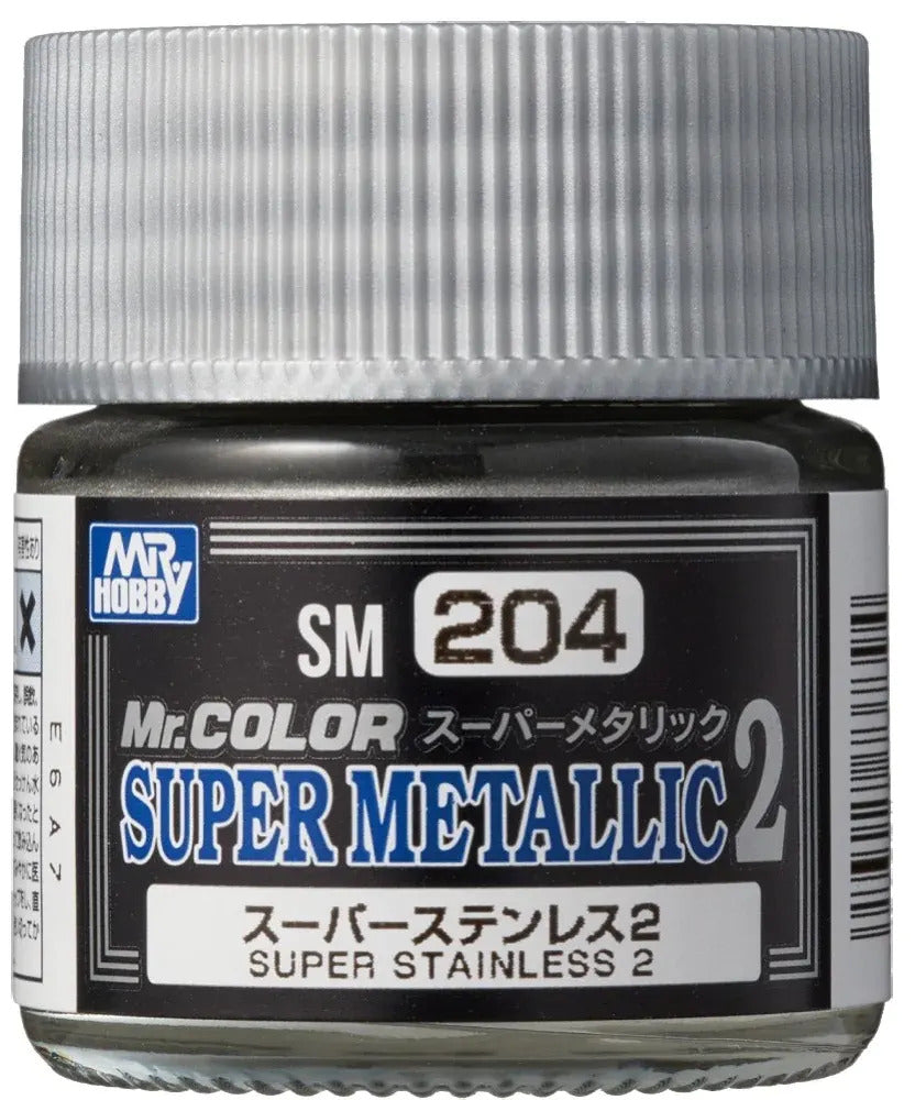 MR. Hobby Super Metallic 2 SM204 Super Stainless 2 10ml - Good Games