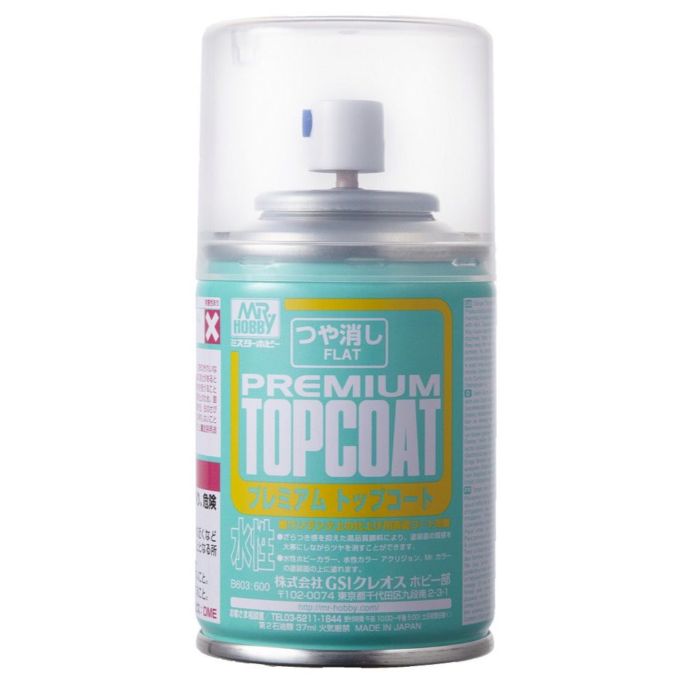 Mr Premium Topcoat Flat Spray - Good Games