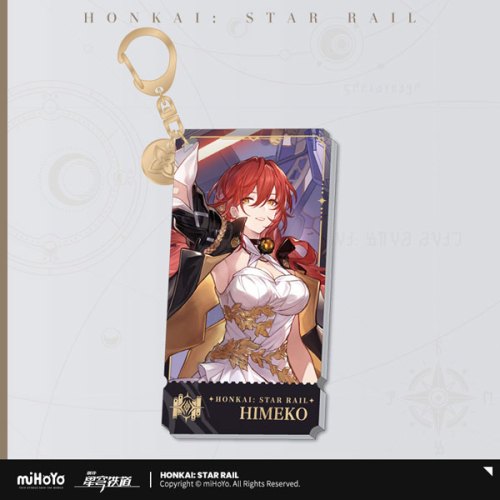 Honkai: Star Rail Himeko Rectangle Keychain - Good Games