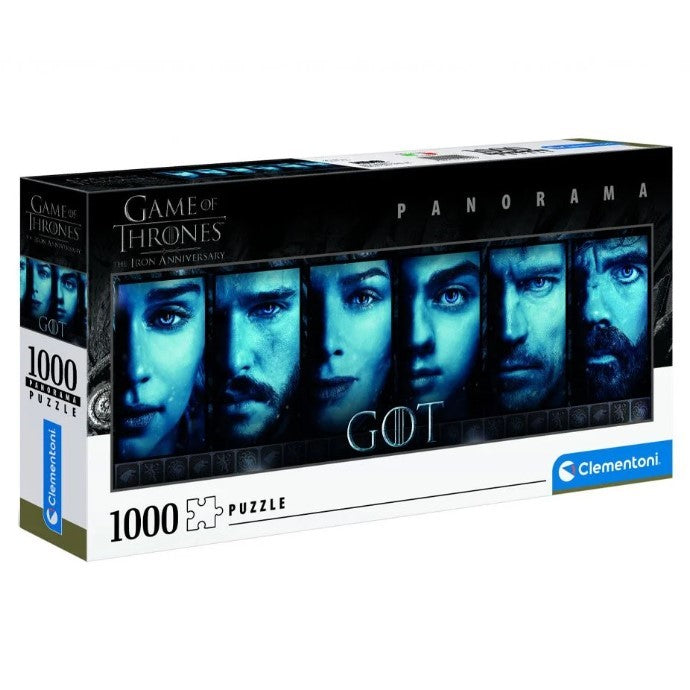 Clementoni - Game of Thrones Panorama Puzzle 1000 Piece Jigsaw