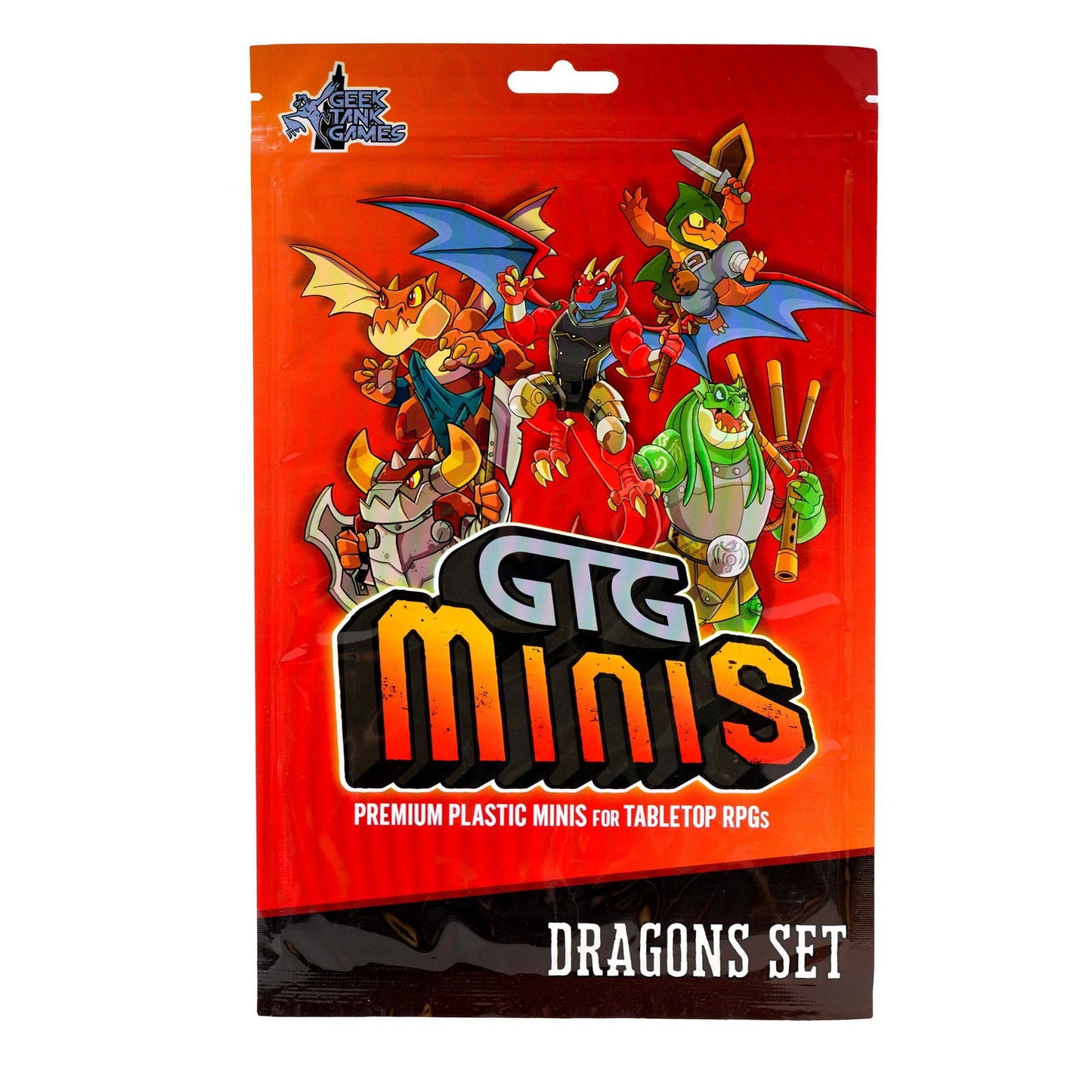 Geek Tank Games Minis Dragon Set - Good Games