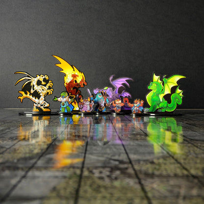 Geek Tank Games Minis Dragon Set - Good Games