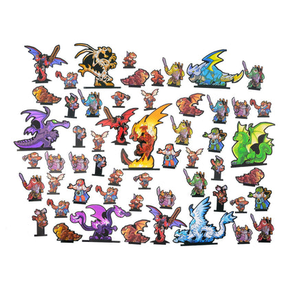 Geek Tank Games Minis Dragon Set - Good Games