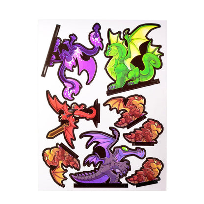 Geek Tank Games Minis Dragon Set - Good Games