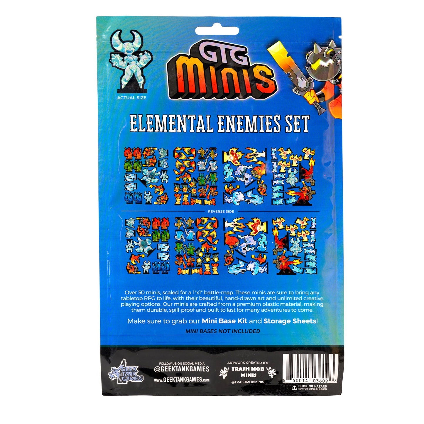 Geek Tank Games Minis Elemental Enemies Set - Good Games