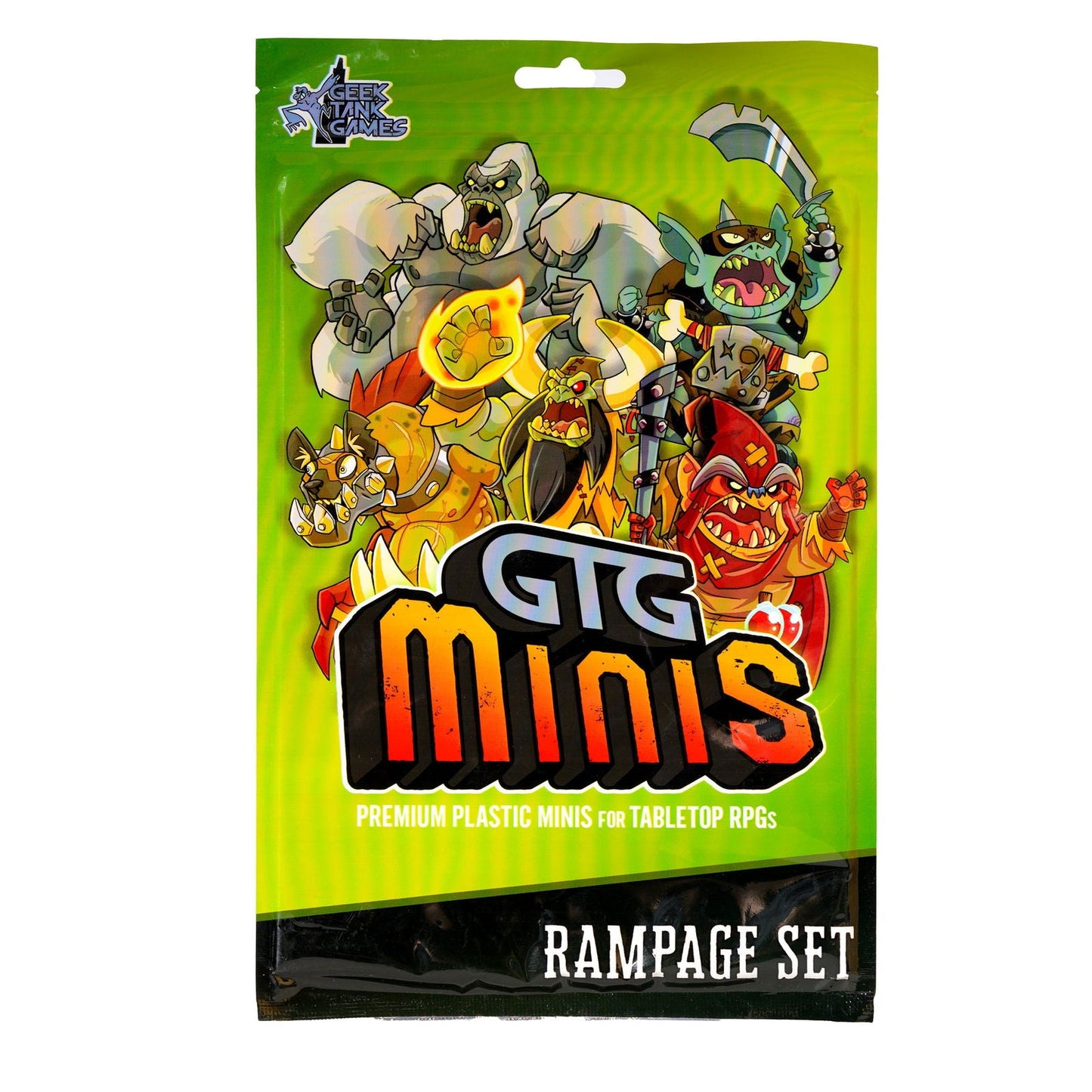 Geek Tank Games Minis Rampage Set - Good Games