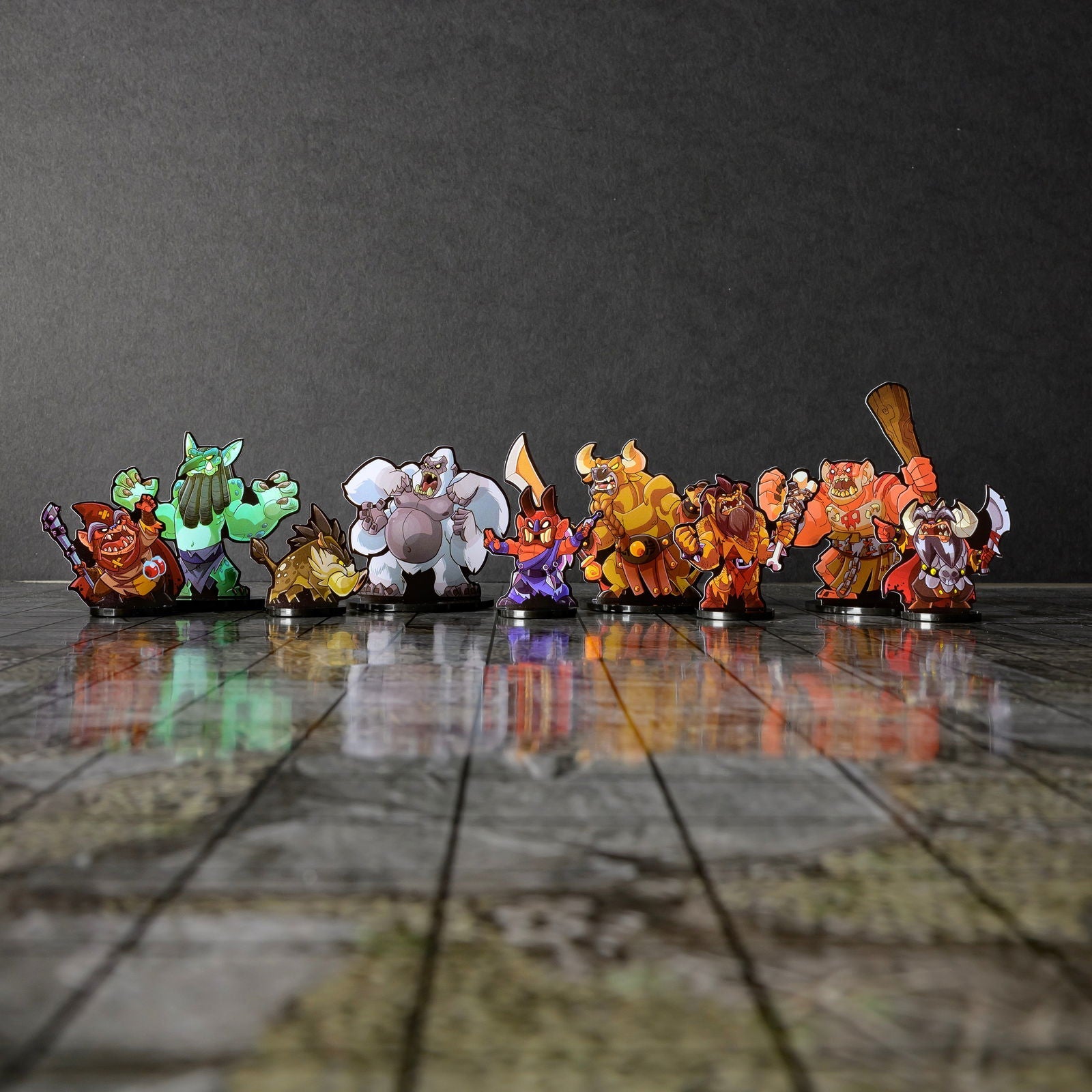 Geek Tank Games Minis Rampage Set - Good Games