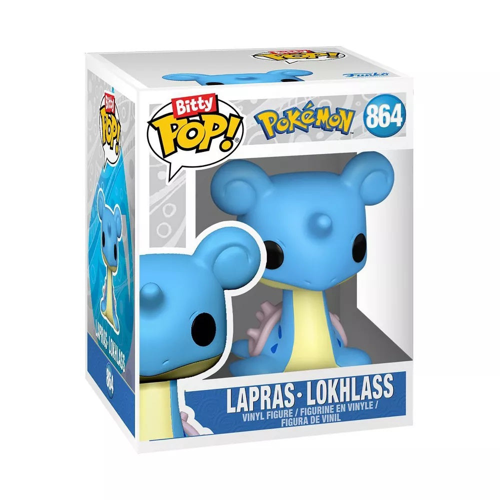 Boxed Funko Bitty Pop! Lapras vinyl figure