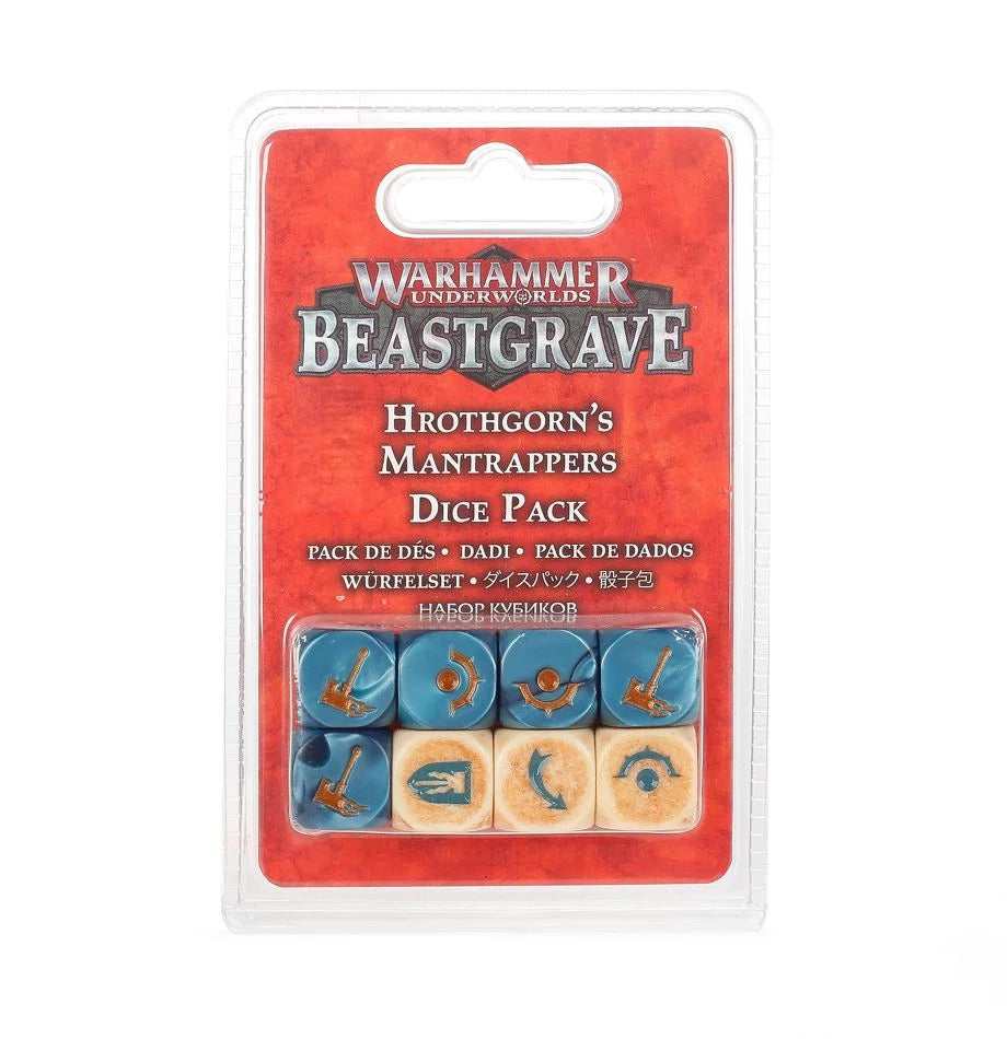 Warhammer Underworlds - Hrothgorns Mantrappers Dice Set
