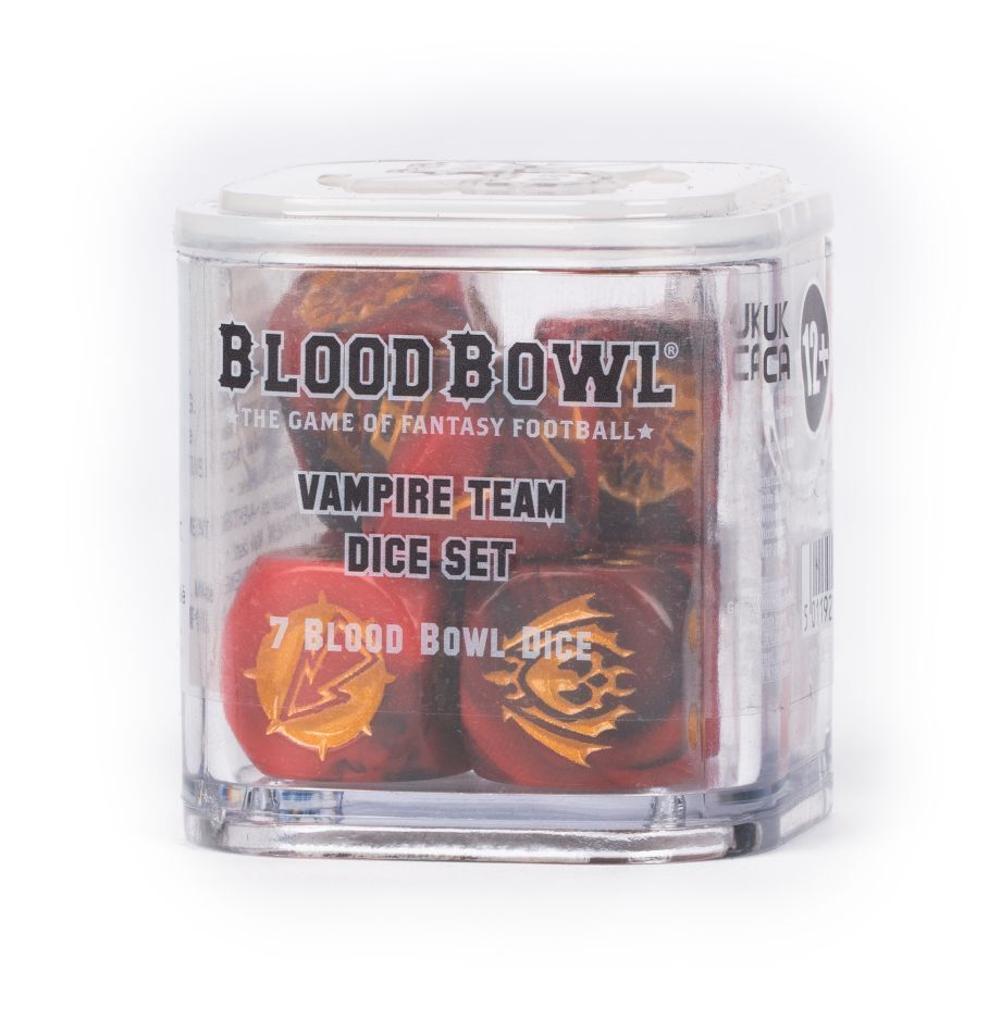 Blood Bowl - Vampire Team Dice Set - Good Games