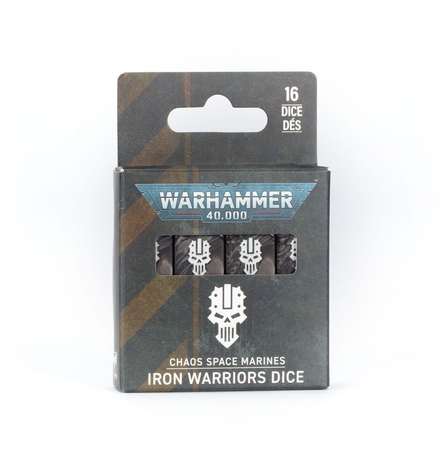 Warhammer 40000: Iron Warriors Dice (42-17)