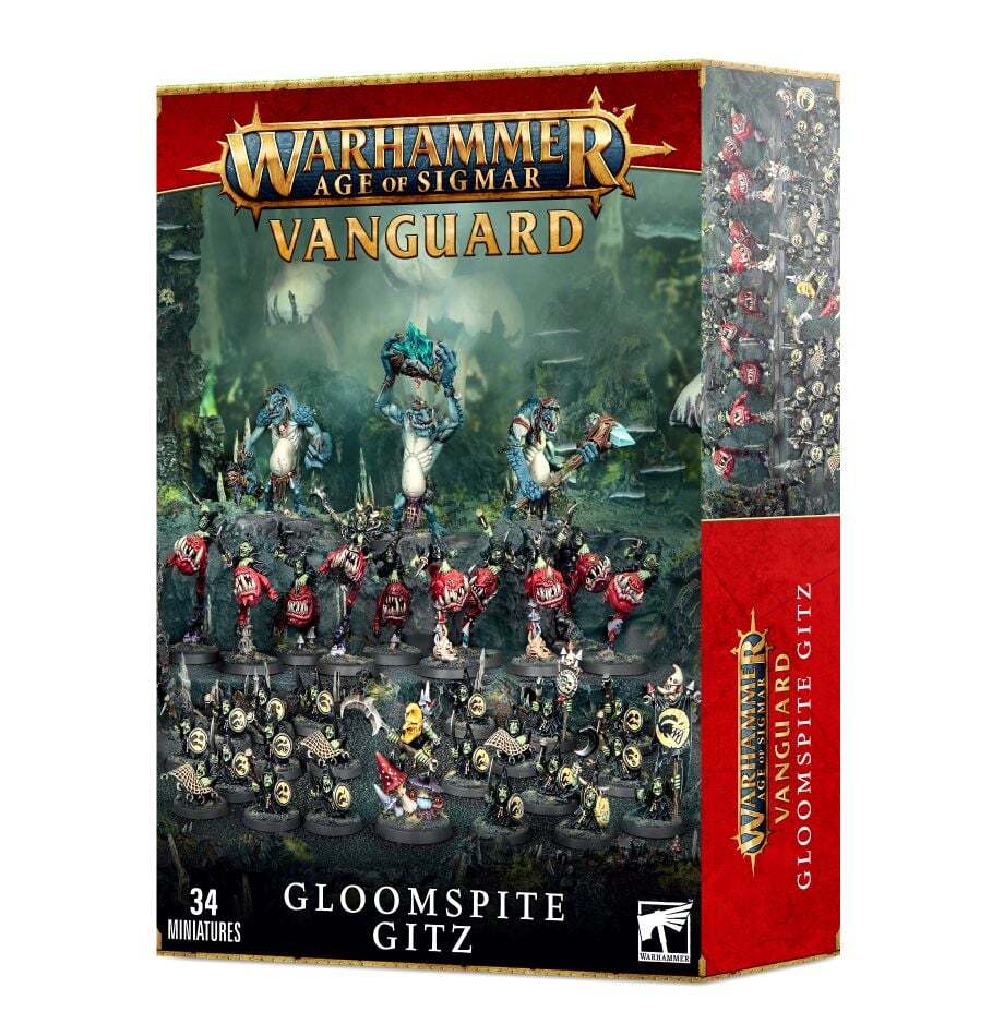 Spearhead: Gloomspite Gitz Bad Moon Madmob 70-02