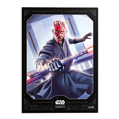 Gamegenic - Star Wars Unlimited Premium Art Sleeves Standard - Darth Maul - Good Games