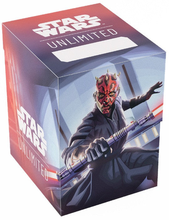 Gamegenic Star Wars Unlimited Soft Crate - Darth Maul packaging front view
