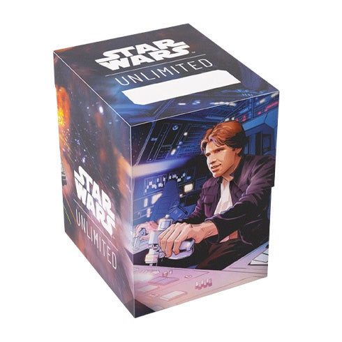 Gamegenic Star Wars Unlimited Soft Crate - Han Solo/Millenium Falcon