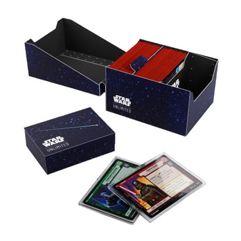 Gamegenic Star Wars Unlimited Twin Sun Soft Crate - Card Back Blue - Good Games