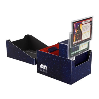 Gamegenic Star Wars Unlimited Twin Sun Soft Crate - Card Back Blue - Good Games