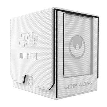 Gamegenic Star Wars Unlimited Twin Suns Deck Pod - White/Black - Good Games