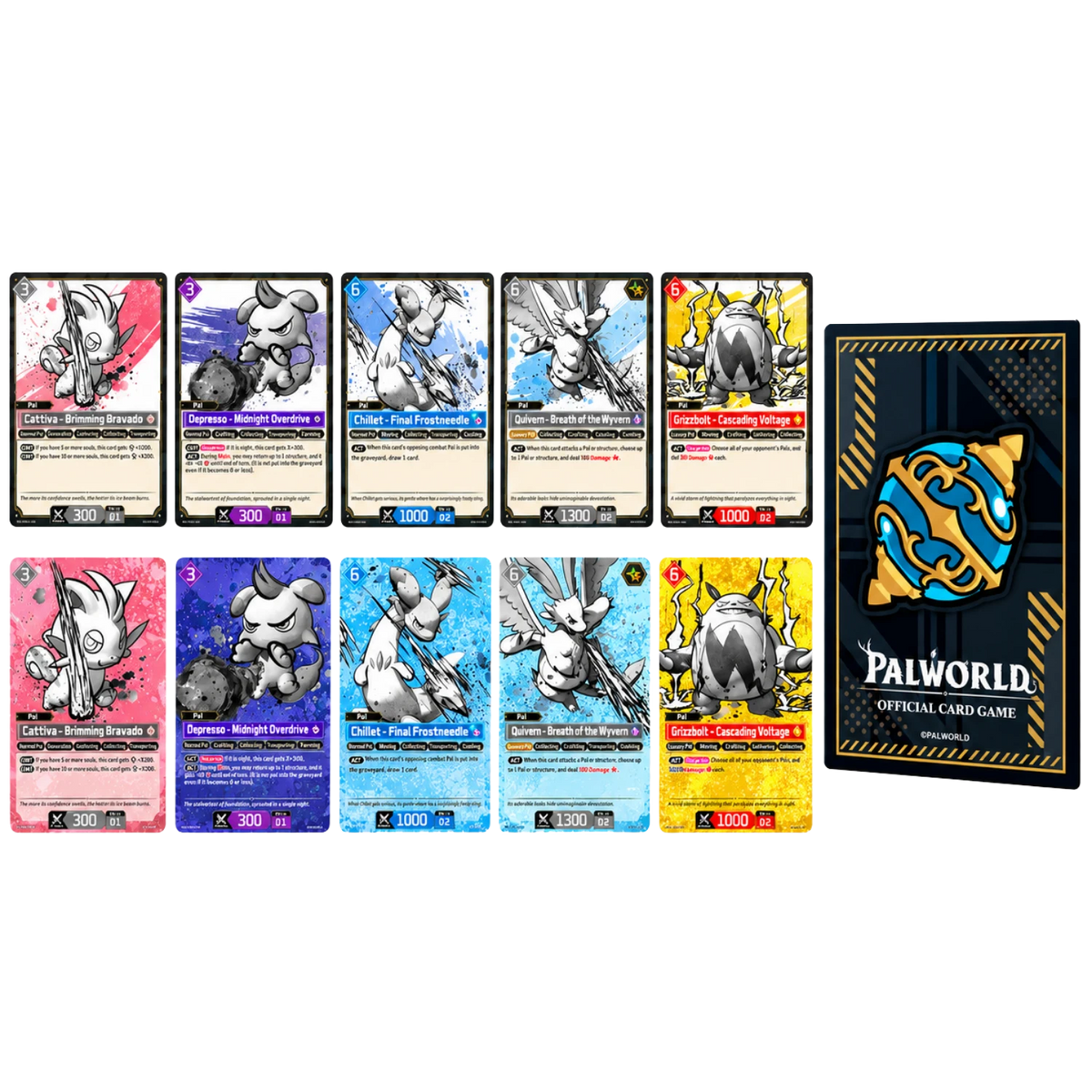 Palworld TCG - SS01 Sleeve & Card Set Vol.1