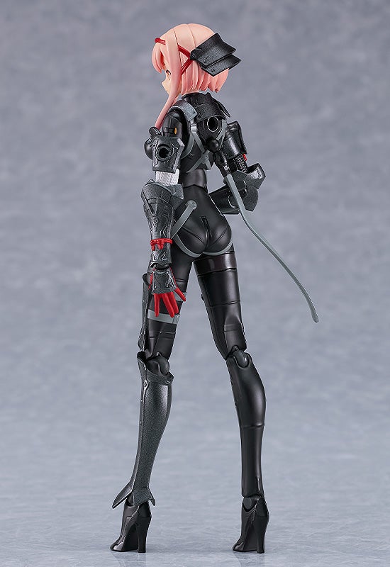 Figma Samurai posed with katana drawn, showcasing articulation and detail
