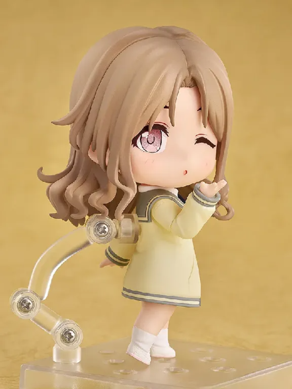 Good Smile Company Nendoroid Hinana Ichikawa figure side view, showing her flowing skirt and a dynamic pose