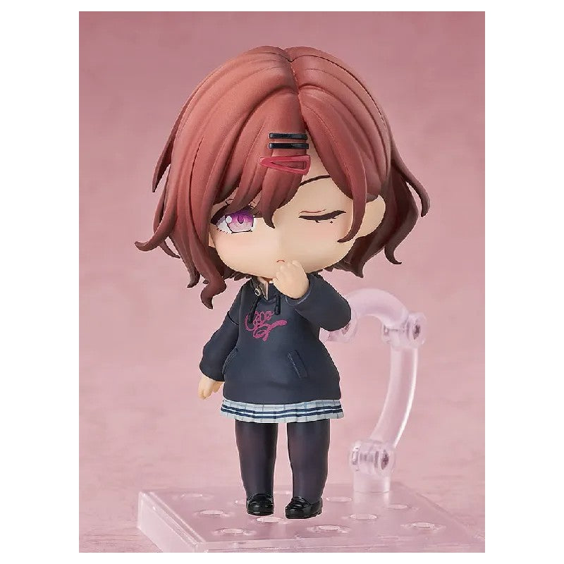 Good Smile Company Nendoroid Madoka Higuchi figure with an alternate face plate, showing a thoughtful or shy expression