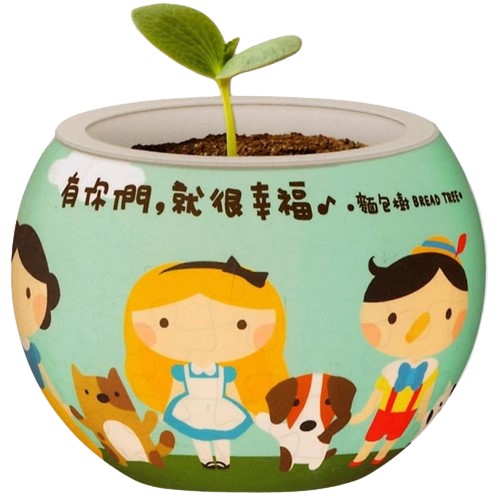 Flowerpot: Happy With My Friends Ornament 3d 80pc Jigsaw Pintoo - Good Games
