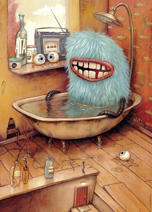 Heye - Zozoville, Bathtub 1000 Piece Jigsaw - Good Games