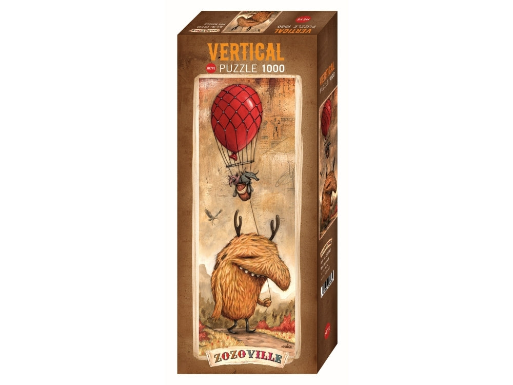 Heye - Zozoville Red Balloon 1000 Piece Jigsaw - Good Games