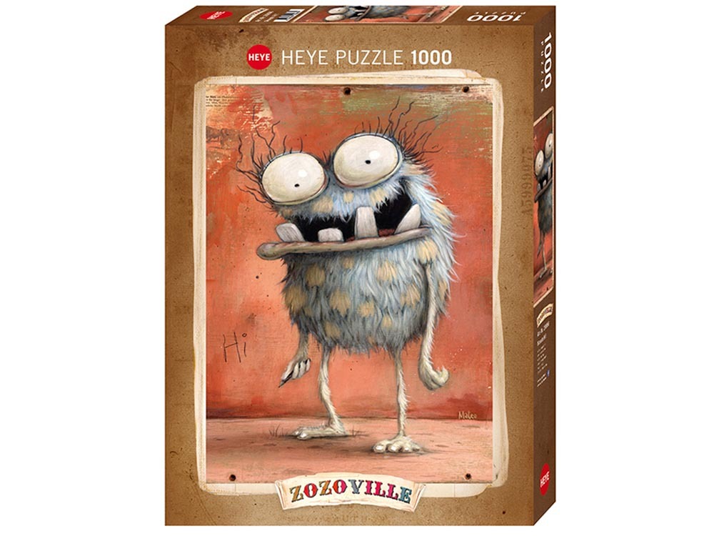 Heye - Zozoville Monsta Hi! 1000 Piece Jigsaw - Good Games