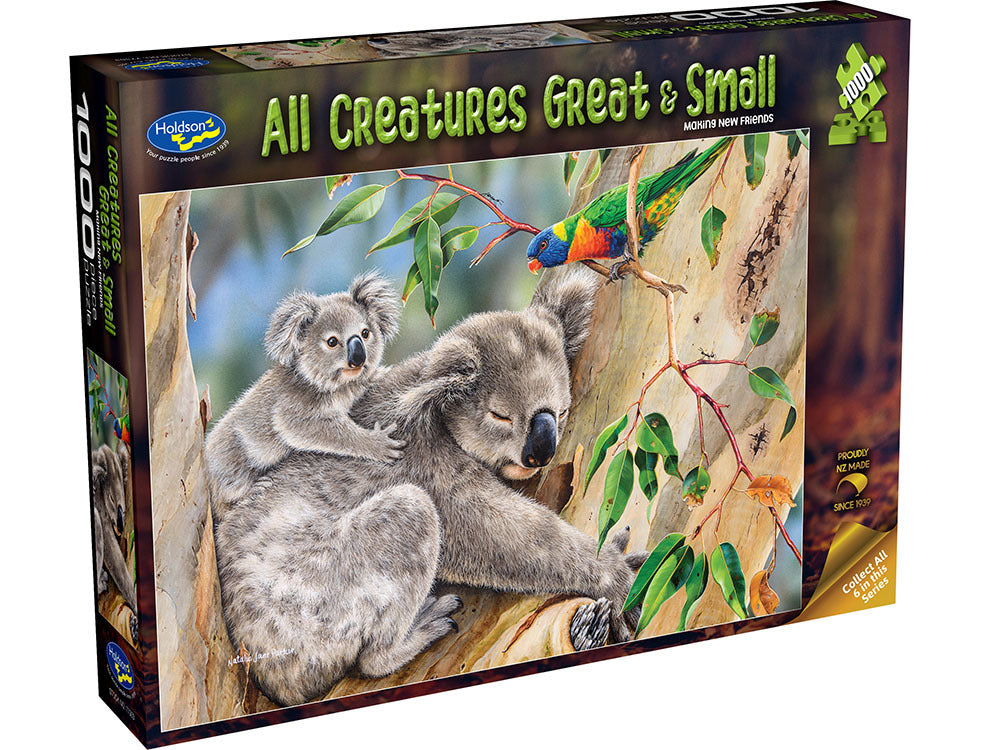 Holdson - All Creatures - Koala 1000 Piece Jigsaw - Good Games