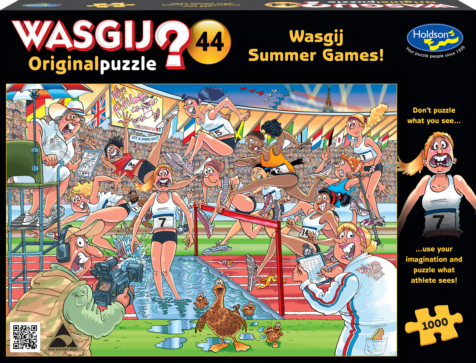Wasgij? Original 44 - Summer Games 1000 Piece Jigsaw - Good Games