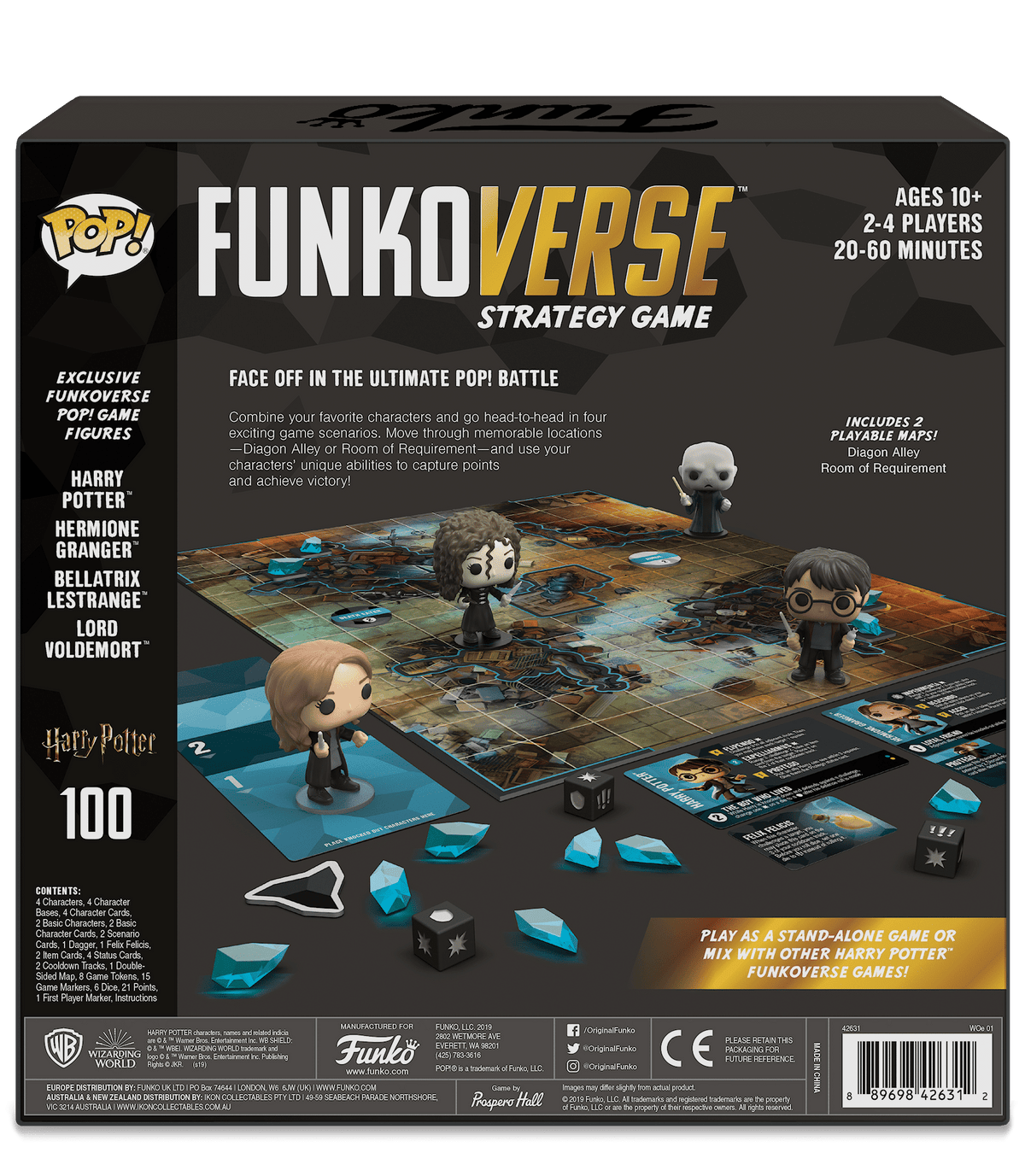 Funkoverse - Harry Potter 100 4Pk Board Game