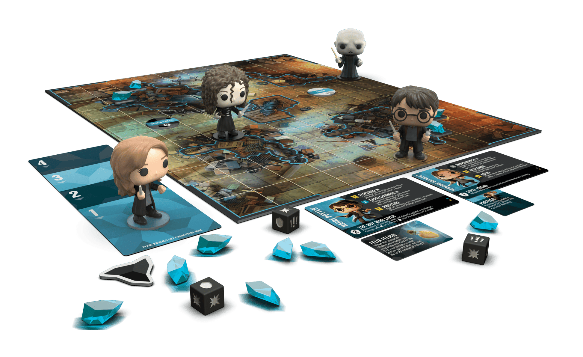 Funkoverse - Harry Potter 100 4Pk Board Game - Good Games