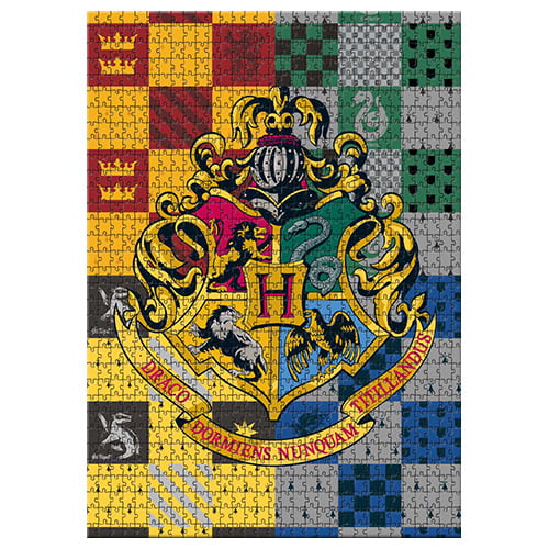 Harry Potter Hogwarts Crest 1000 Piece Jigsaw - Good Games