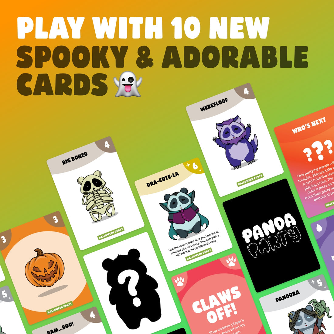Panda Party Halloween Party Bambooster