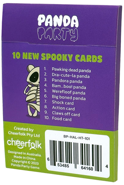 Panda Party Halloween Party Bambooster